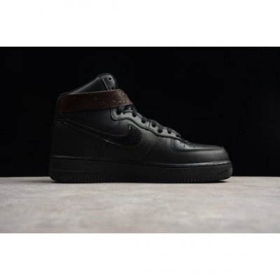 Nike Erkek Air Force 1 Mid '07 Siyah Kaykay Ayakkabı Türkiye - YWV23LDG